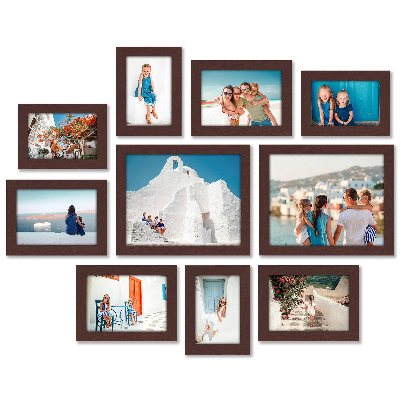 Americanflat - Wholesale Picture Frame - Americanflat Gallery Wall Frame Set (10 Pack)0
