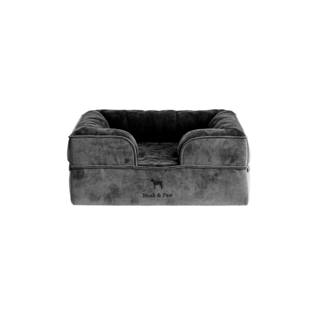 NOAH AND PAW LLC - Wholesale Bed voor huisdieren- Kat/hond - Velvet orthopedisch hondenbed met memoryfoam en verkoelende gel11