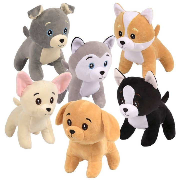 8" Standing Dogs - LLB Toys for wholesale by La Luna Bella - Toys