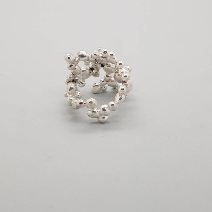 ALEGRIA B. - Wholesale Cocktail/Statement Ring - LARGE STERLING SILVER RING1