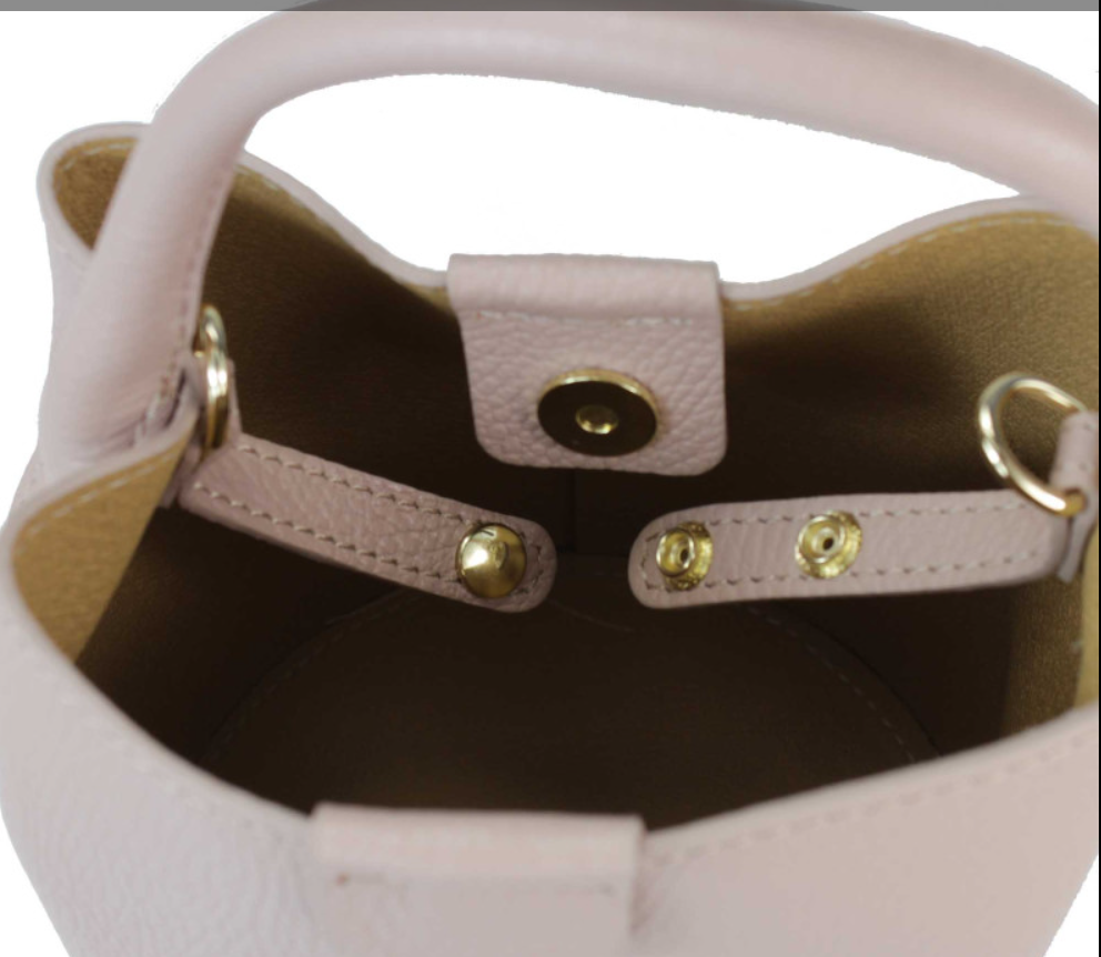 JIJOU CAPRI - Venta al por mayor Bolso con asas - Mujer - Bolso pequeño tipo cubo de cuero italiano ME889 JIJOU CAPRI3