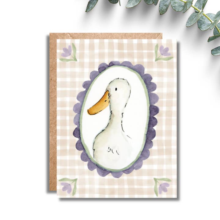 Spring Duck for wholesale by Amy Rae Maker