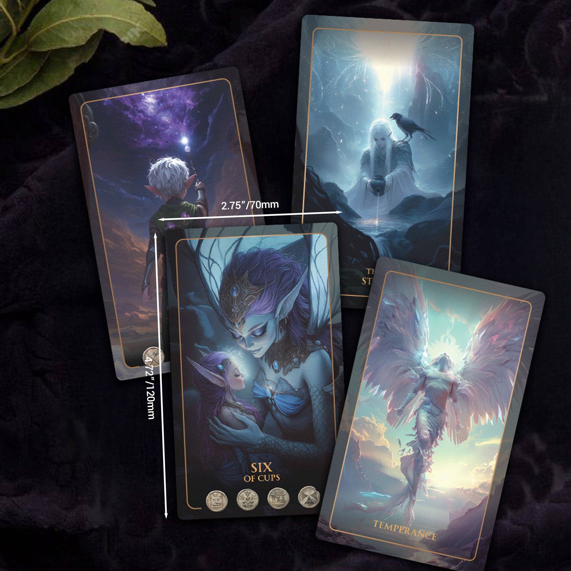 Earth Moon Magick - Wholesale Tarot Cards - TALISMAN Edition of Tarot of Sacred Kingdoms Deck & Guidebook6