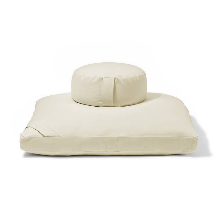 Organic Meditation Cushion Set - vanilla and other Purchase Wholesale cushion inners. Free Returns & Net 60 Terms on Faire trending on Faire.