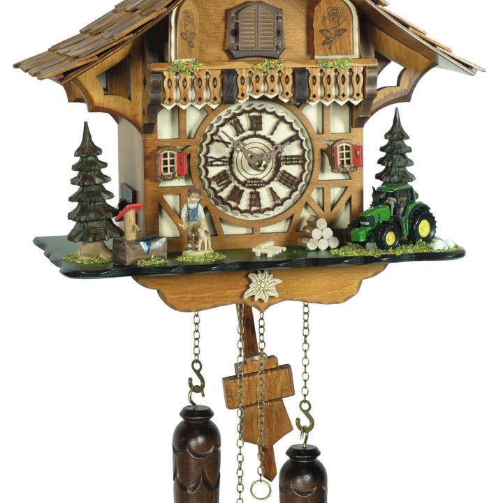 Wilhelm Cuckoo Wall Clock with Melodies Made in Germany for wholesale by Hermle