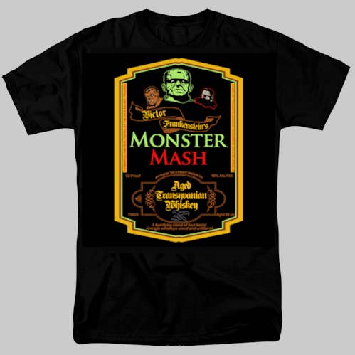Victor Frankenstein's Monster Mash T-Shirt for wholesale by Pegasus Publishing