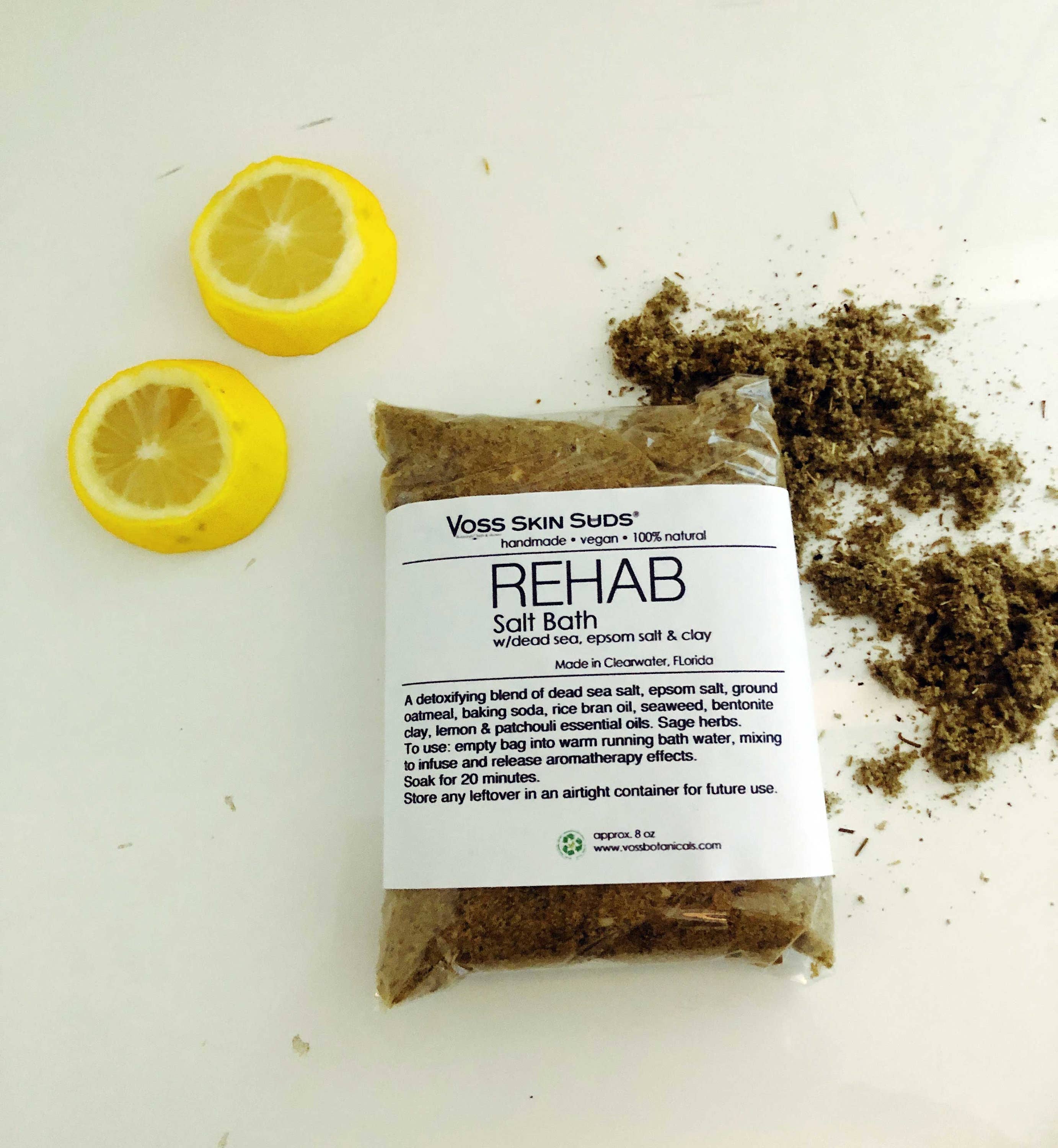 Voss Botanicals, LLC - Vendita all'ingrosso Sali da bagno - Set regalo Bath Salt Spa, set regalo, completamente naturale, vegano, fatto a mano, ricco di minerali per idratare la pelle, rilassare e riposare, disintossicare la pelle4