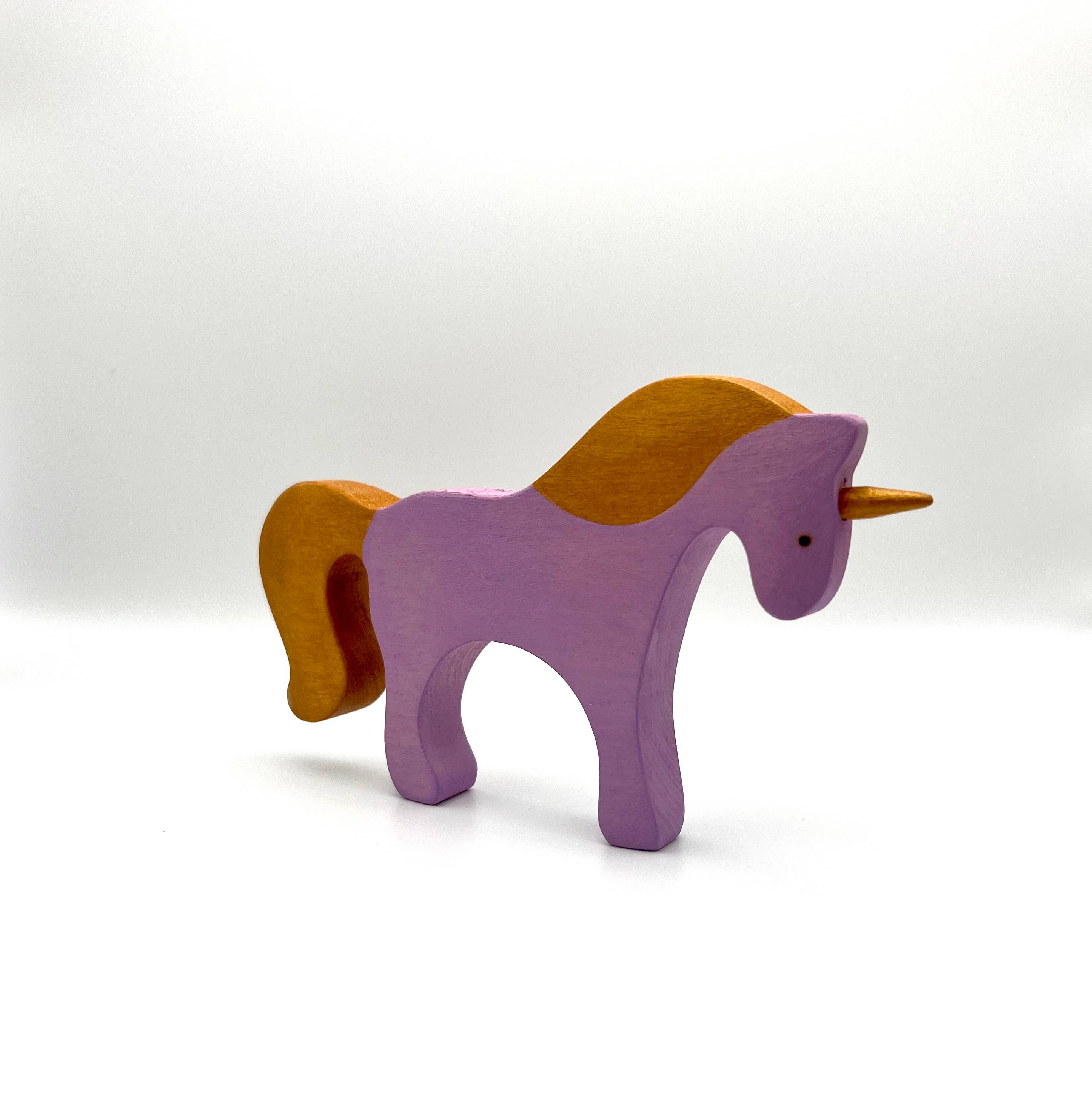 PoppyBabyCo - Wholesale Wood Toy - Kids - Waldorf large wooden Unicorn toy6