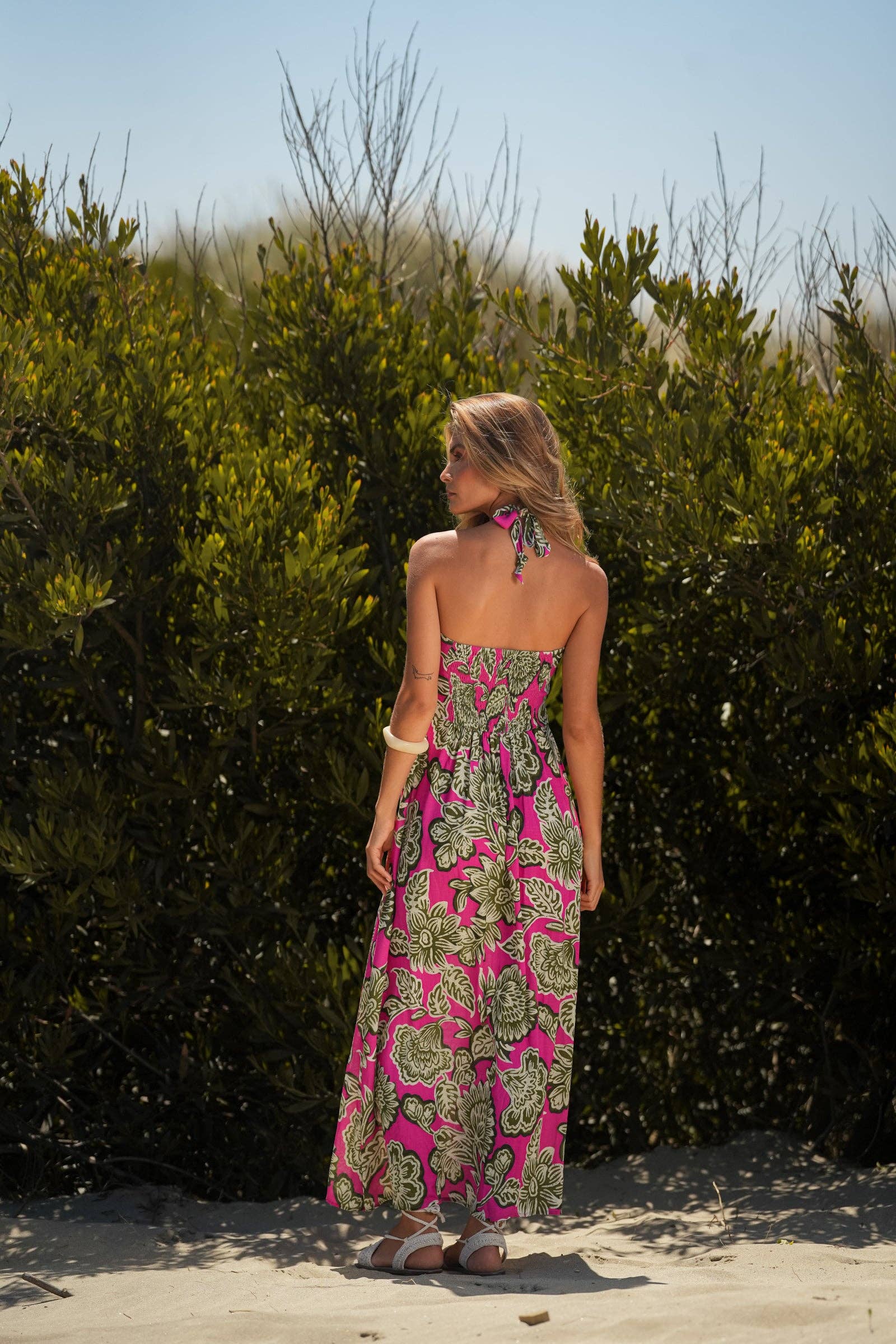 GUIMANOS - Wholesale Dress - Women's - Printed Strap Dress1