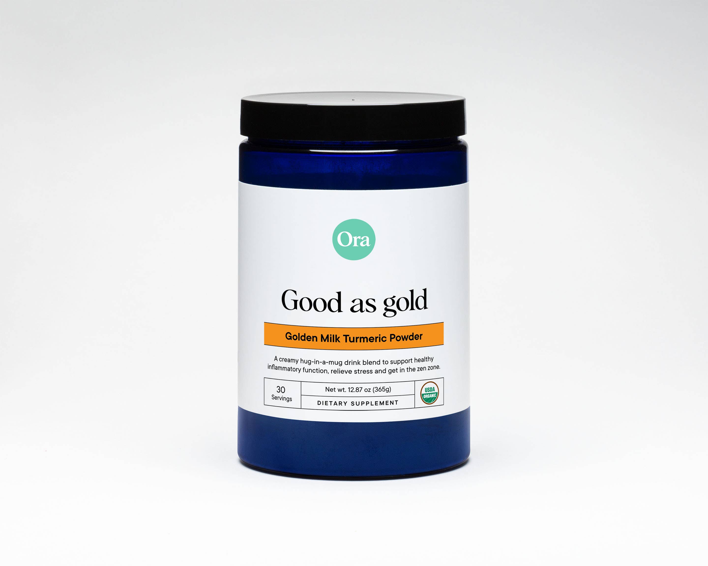 Ora Organic - Wholesale Protein/Superfood Powder - Good As Gold - Golden Milk Powder 30 serv2