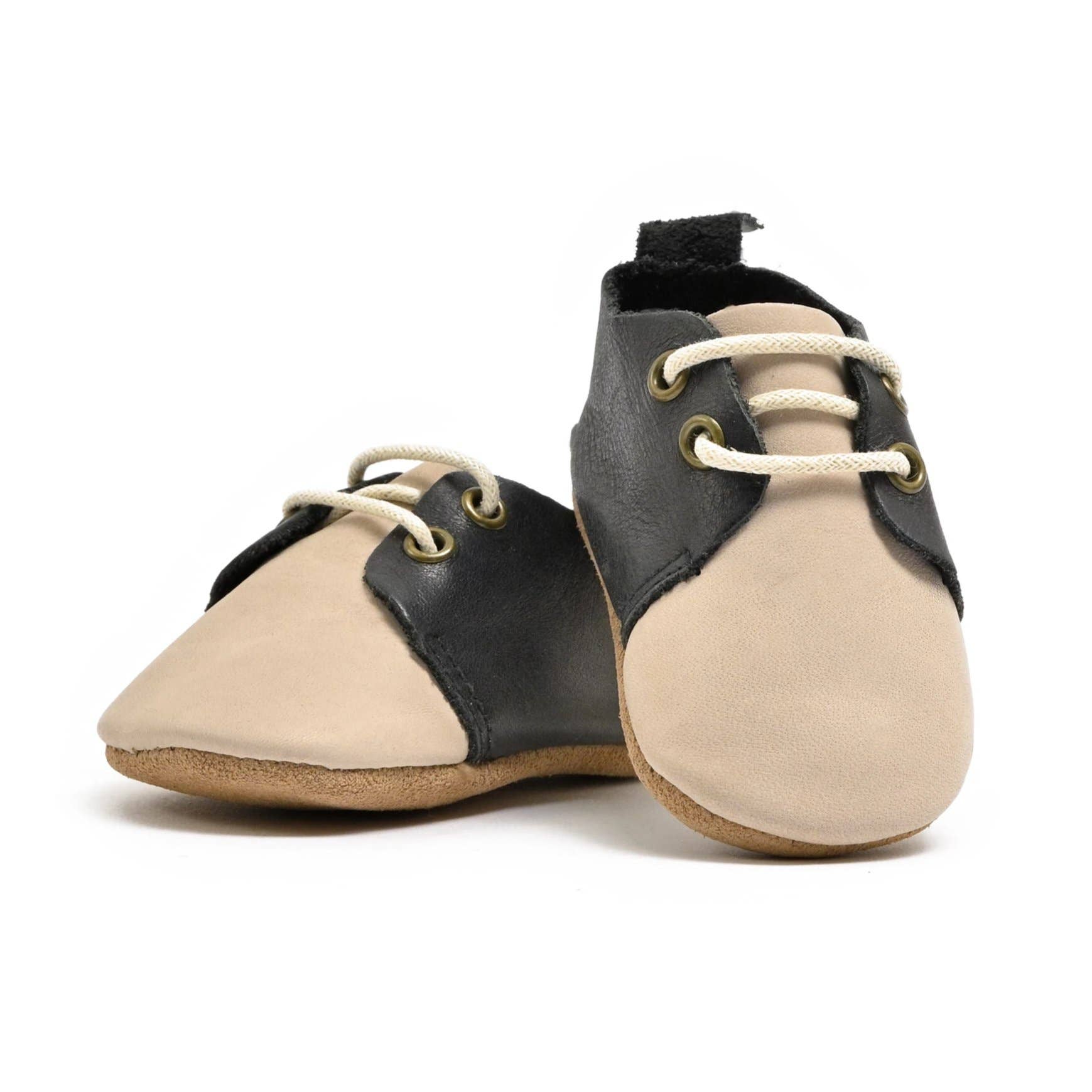 Piper Finn - Wholesale Dress Shoes - Kids - Saddle - Premium Leather Oxfords - Soft Sole