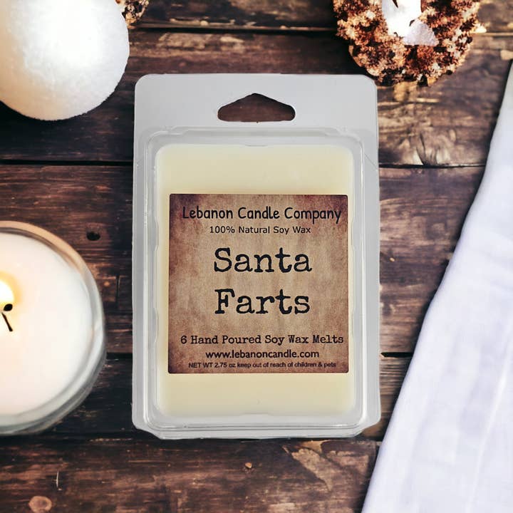 Lebanon Candle Company - Wholesale Jar/Filled Candle - Santa Farts