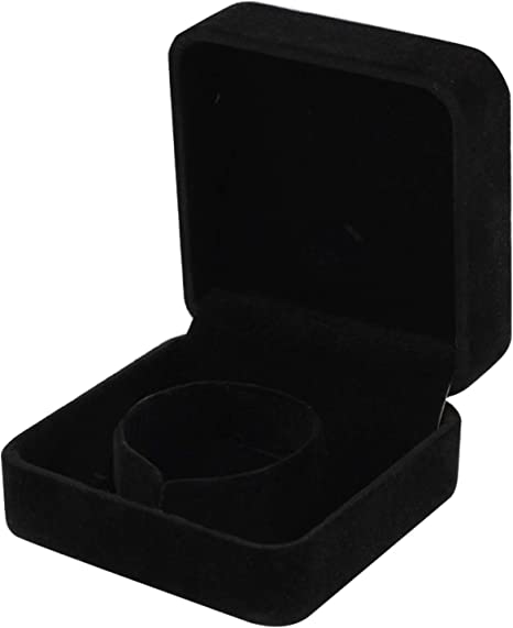 Zakka - Wholesale Jewelry Box/Organizer - Velvet Jewelry Box Black Ring Pendant Necklace Earrings5
