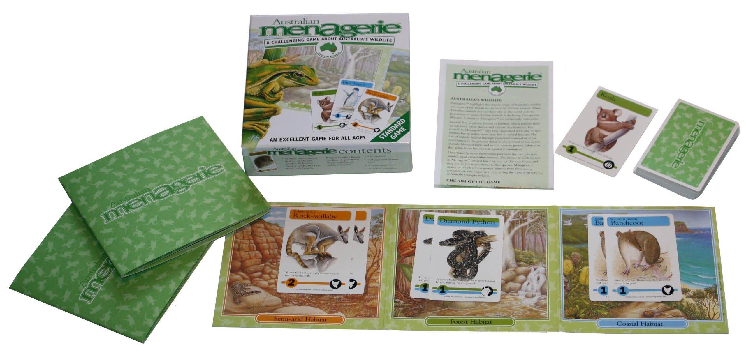 Science and Nature – wholesale Card game – Australian Menagerie Game2