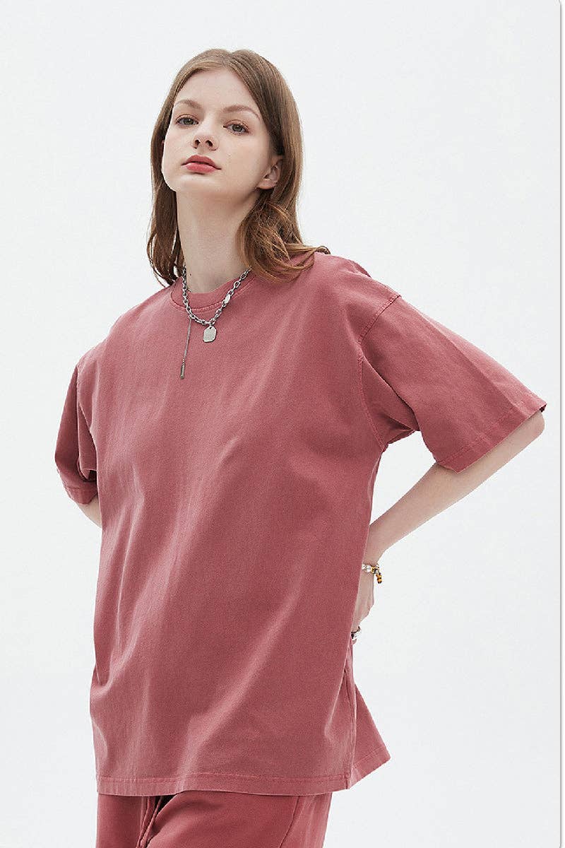 CZ Basics - Wholesale T-shirt - Uniseks - Oversized T-shirt met gewassen print13