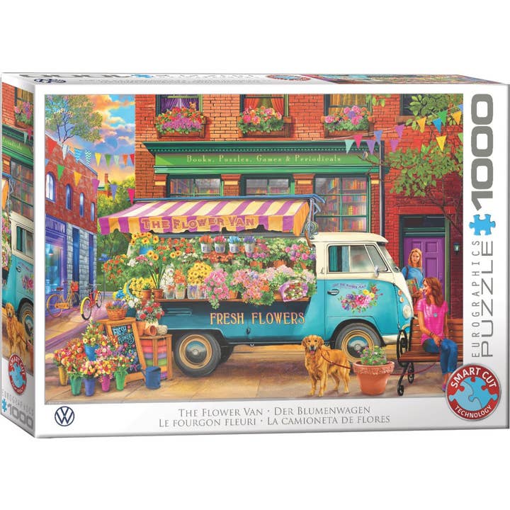 Der Blumenwagen für den Großhandel von Eurographics Puzzles Europe