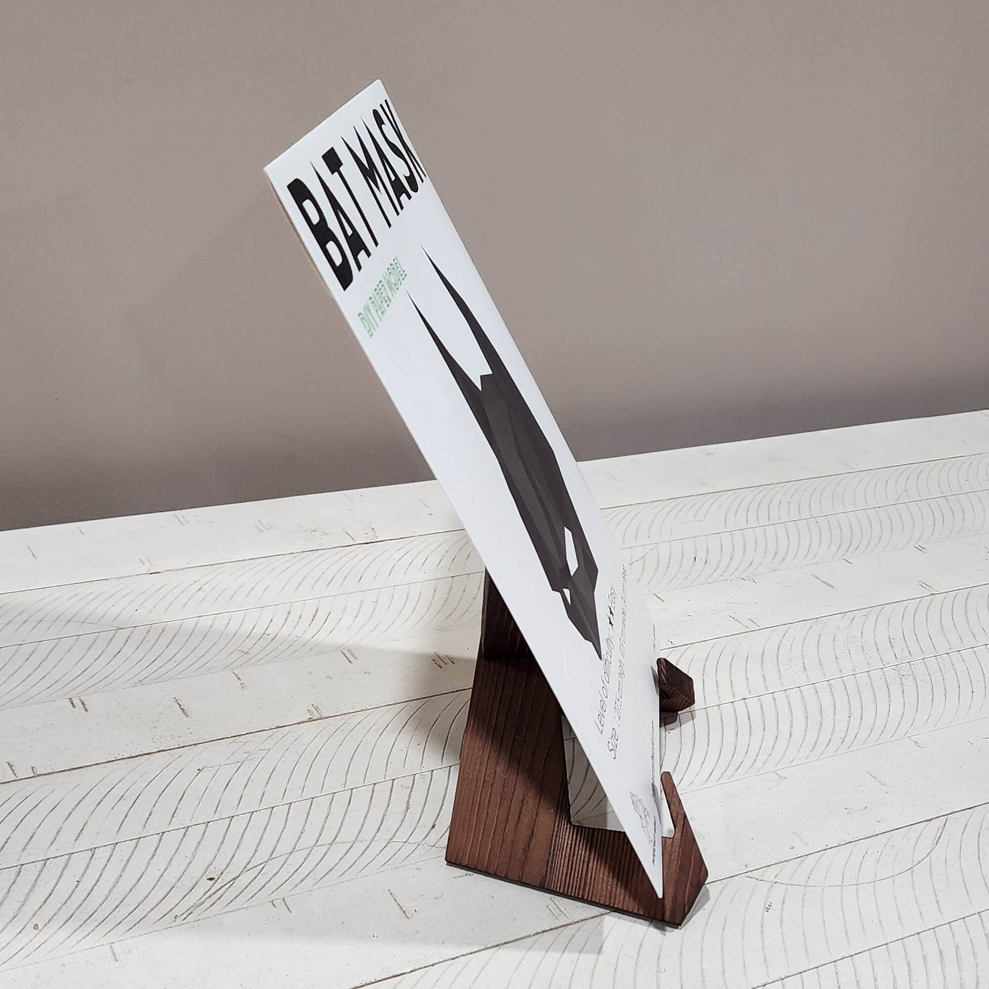 PAPERCRAFT WORLD - Wholesale Doe-het-zelf-knutselset - 3D PaperCraft Batman Origami-masker10