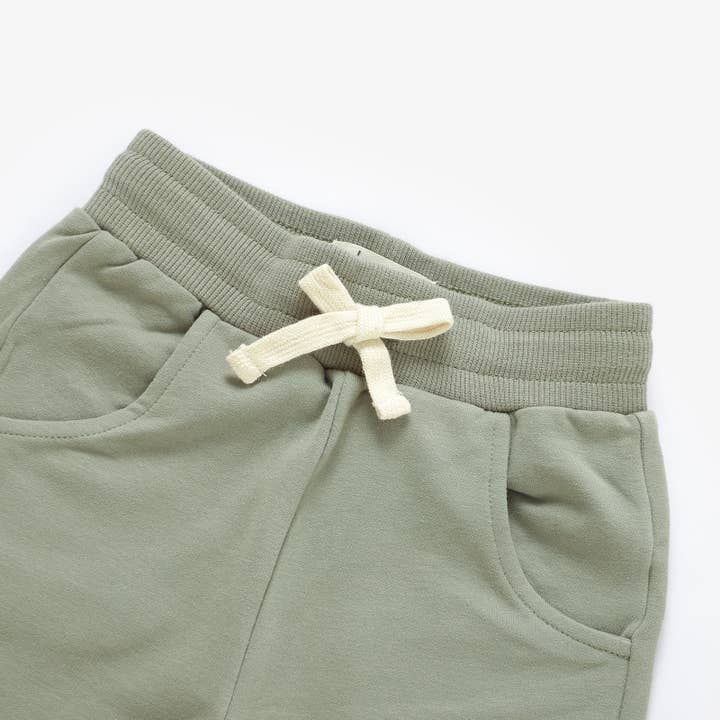 Almond Bud - Wholesale Top & Pant Set - Kids - The French Terry Organic Cotton Beach Jogger Set6