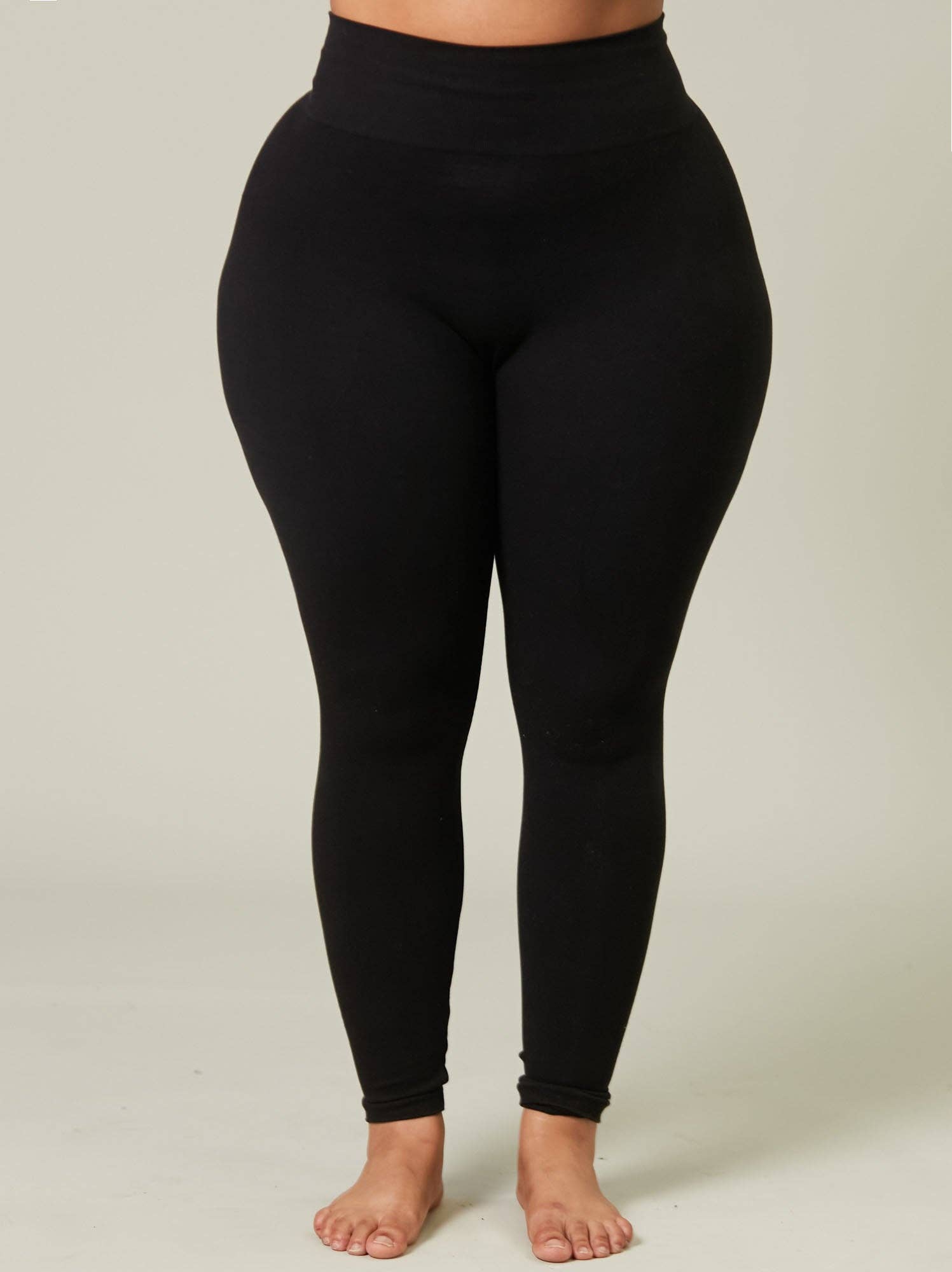 Babes - Wholesale Athletic/Lounge Leggings - Women's - The Cotton Tummy Control Legging (black)
