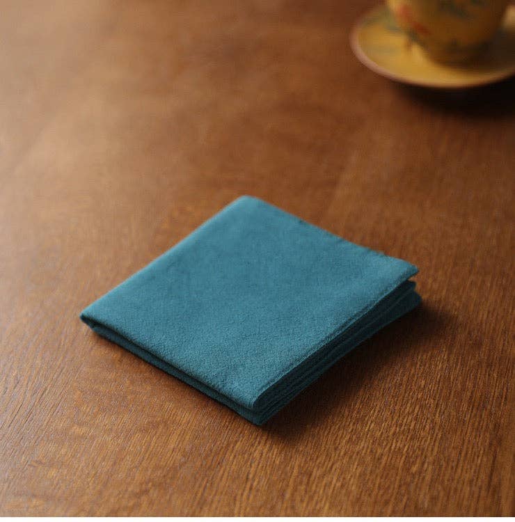 Gohobi （We cover U.S. import duties） - Wholesale Tea towel - Gohobi Colourful Square Gongfu Tea Towel0