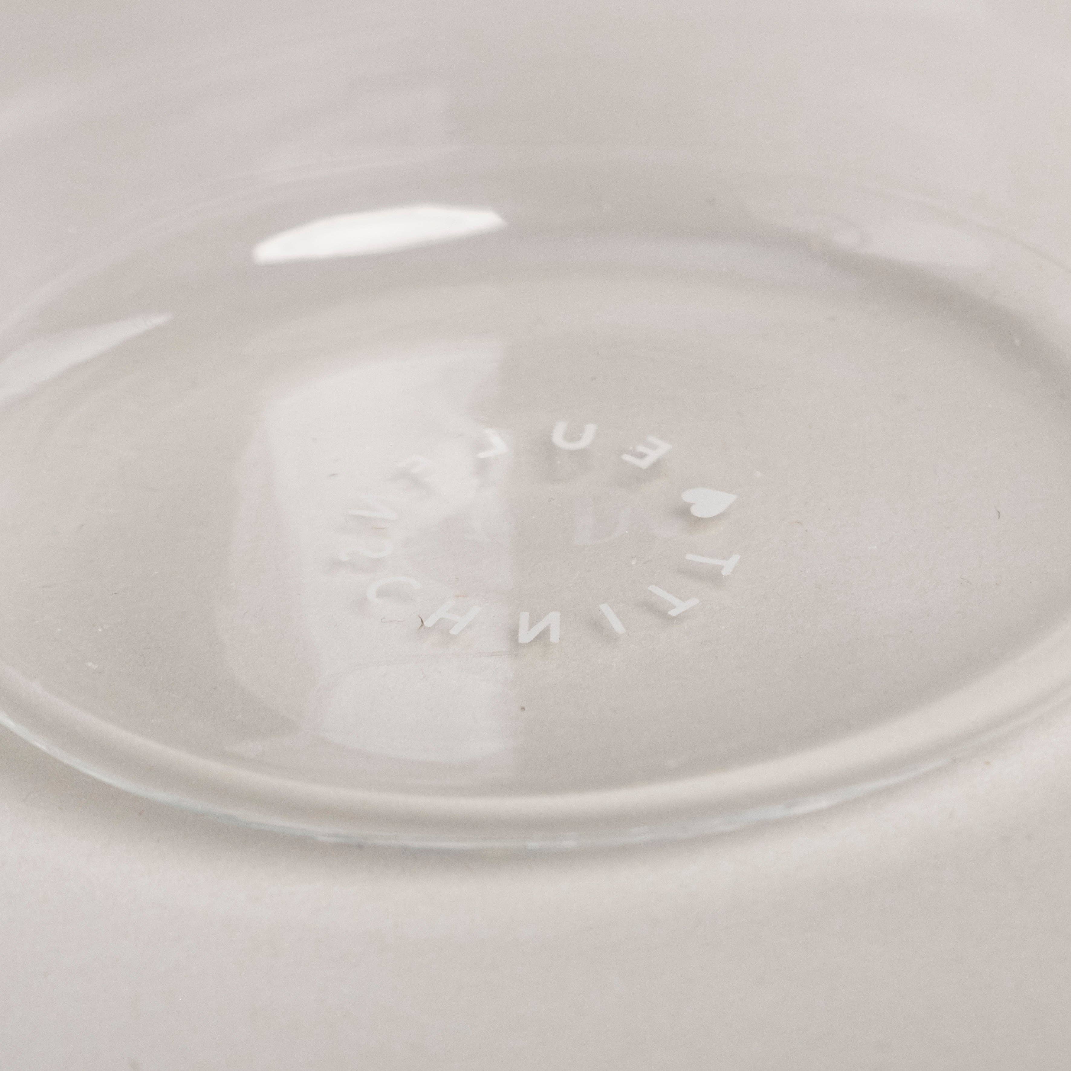 Eulenschnitt - Wholesale Drinking Glass/Cup - Black heart drinking glass (VE = 6 pcs)4