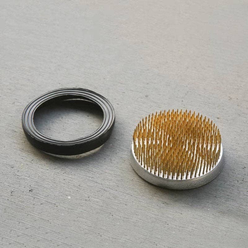 Gohobi （We cover U.S. import duties） - Wholesale Decorative Tabletop Object - Gohobi Ikebana Kenzan Stainless Steel Flower Stand25