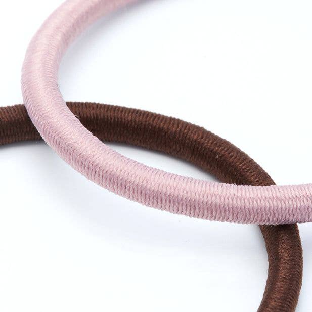 Inca UK – wholesale Hårsnoddar – Dam – Resår - Blandat - Kort om 12 - 4mm tjockt