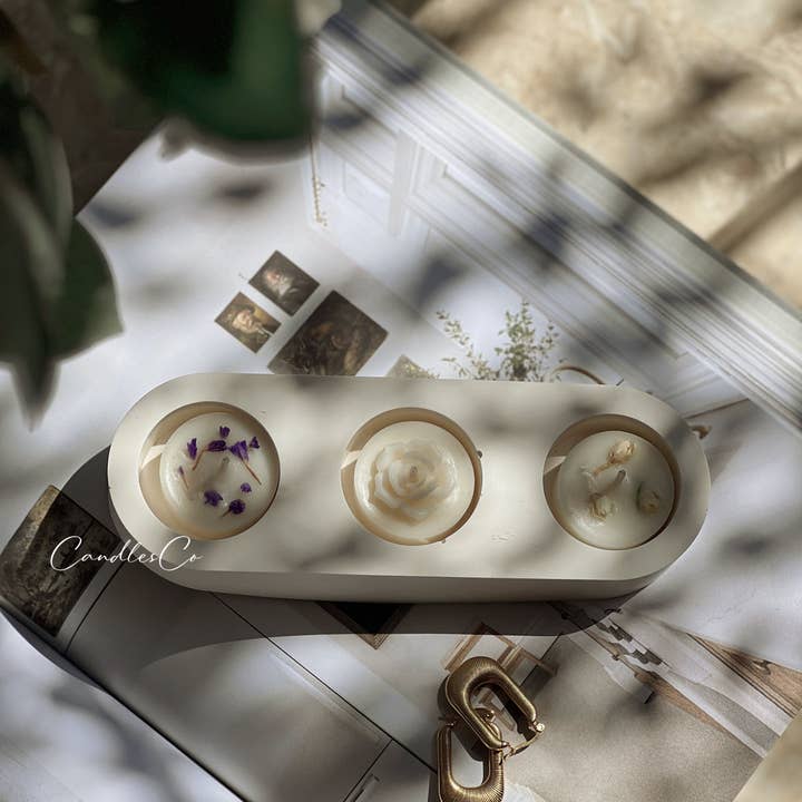 White Tealight Candle Holder for wholesale on Faire2