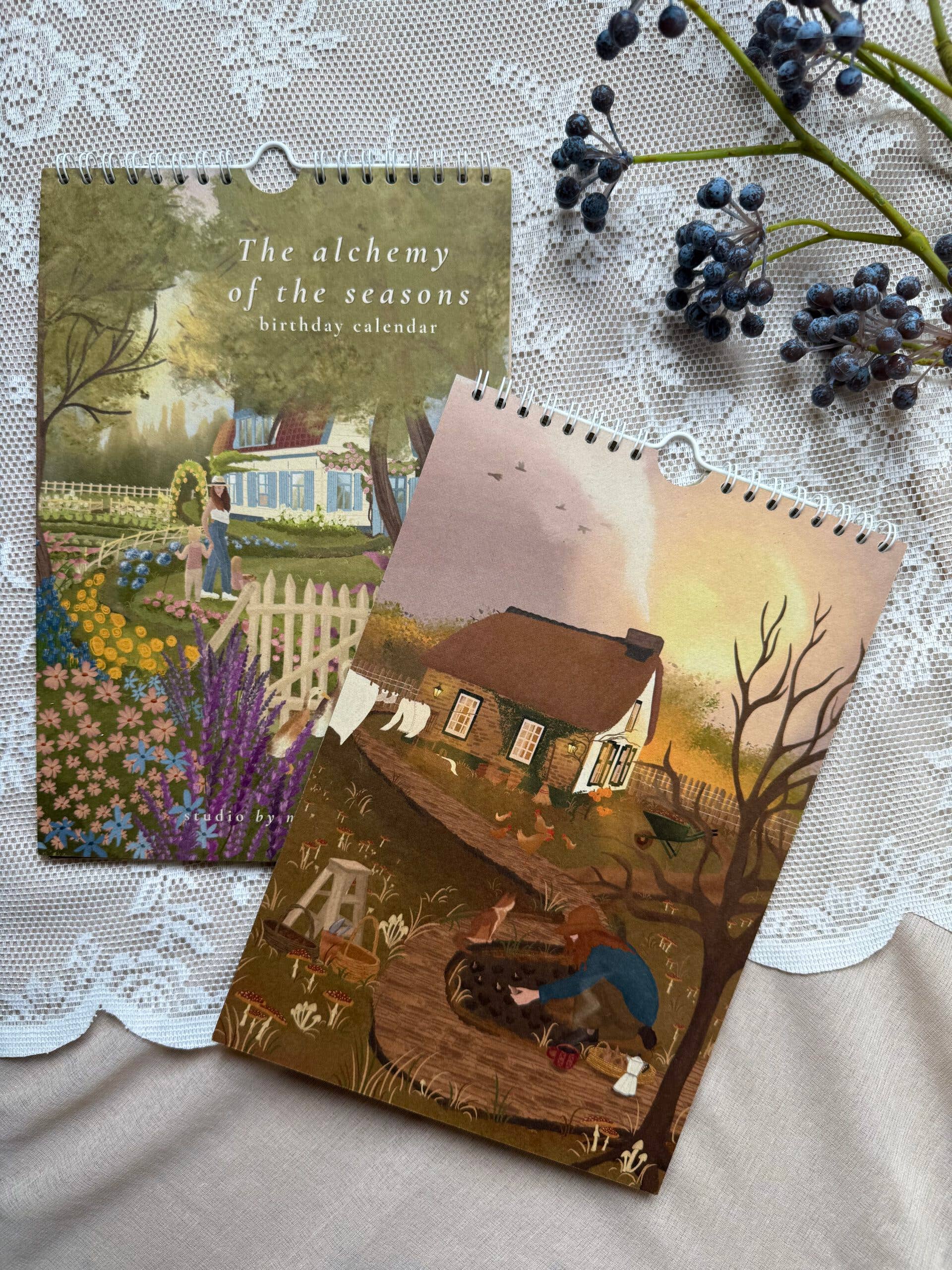 Nicolet Boon - Vente Calendrier - Calendrier d'anniversaires à double sens8