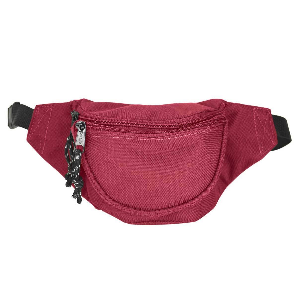 Dalix - Wholesale Belt Bag - Unisex - Dalix Round Fanny Pack w/ 3 Pockets31