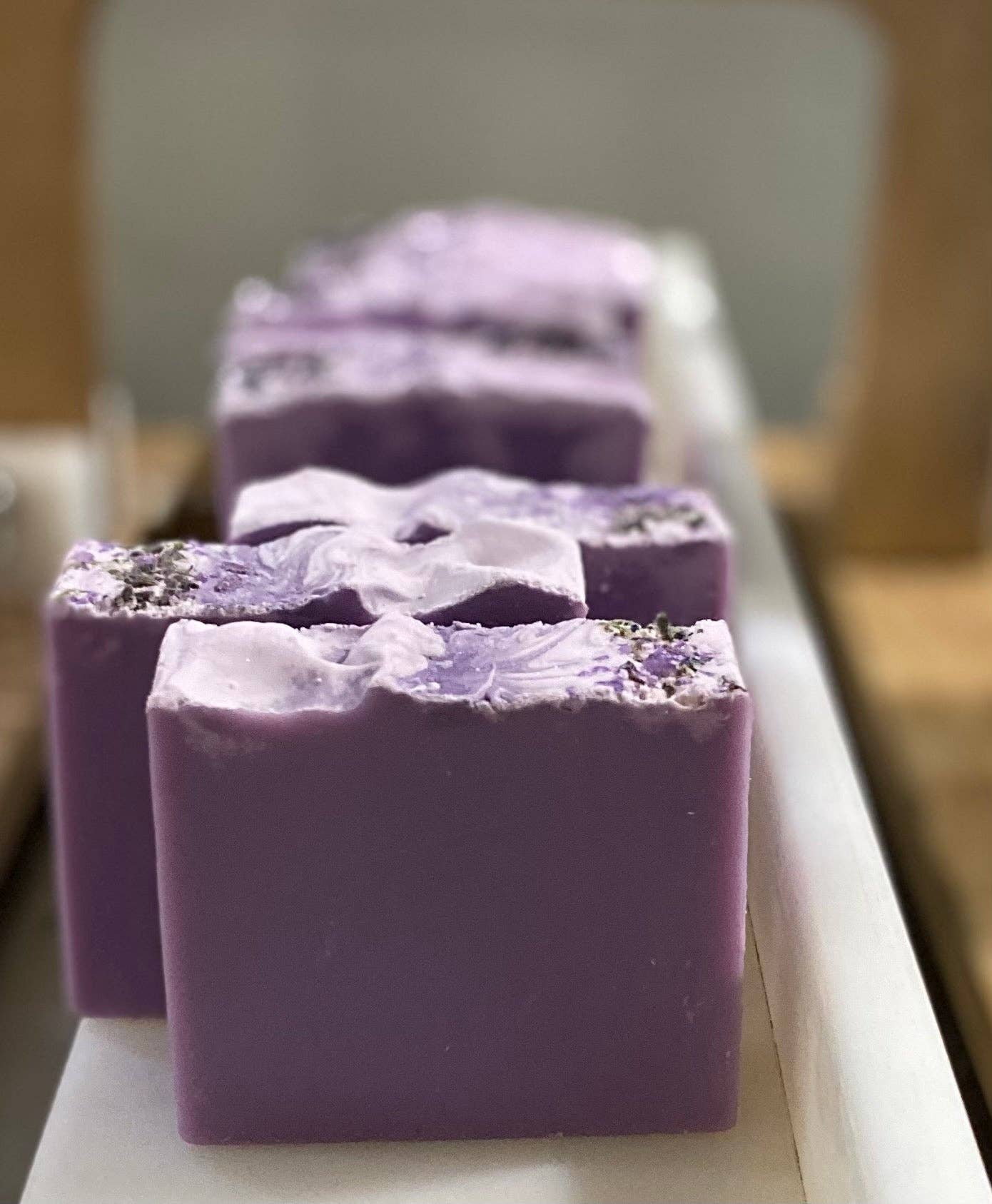 Saltwater Artisan Soaps - Wholesale Bar Soap - Lavender & Orchid 2