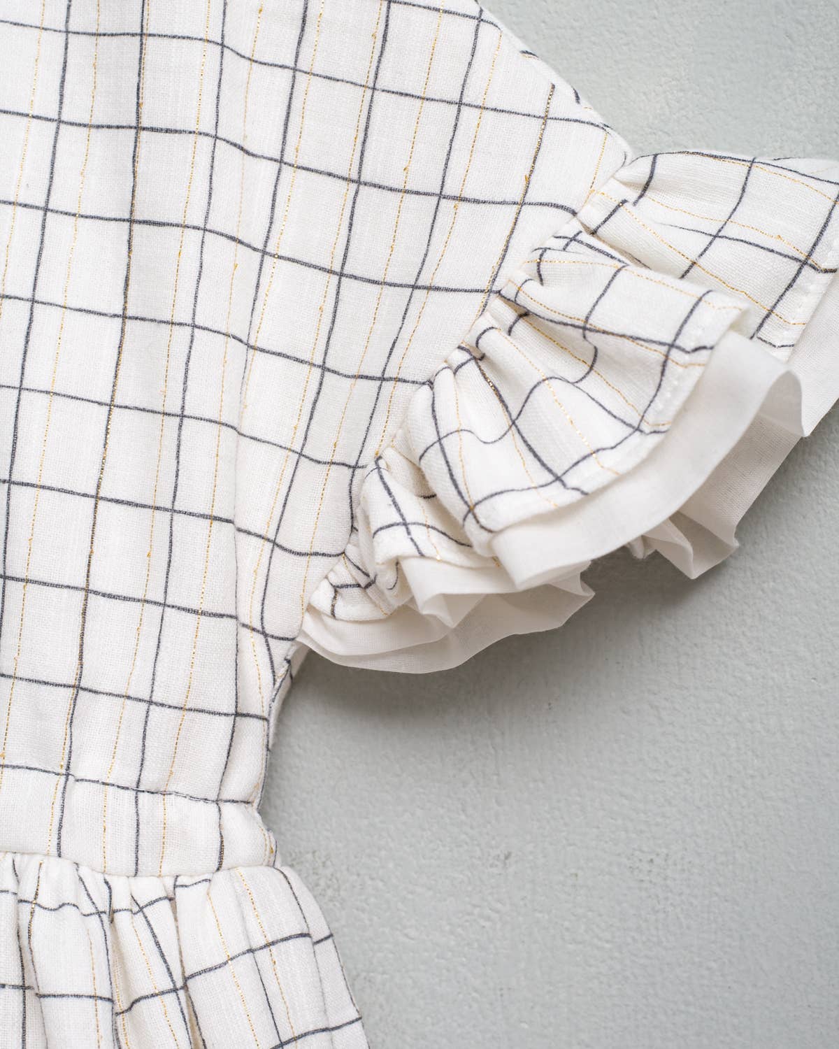 Cosmosophie – Großhandel Kleid – Kinder – Alisa Kleid mit Karo-Muster4