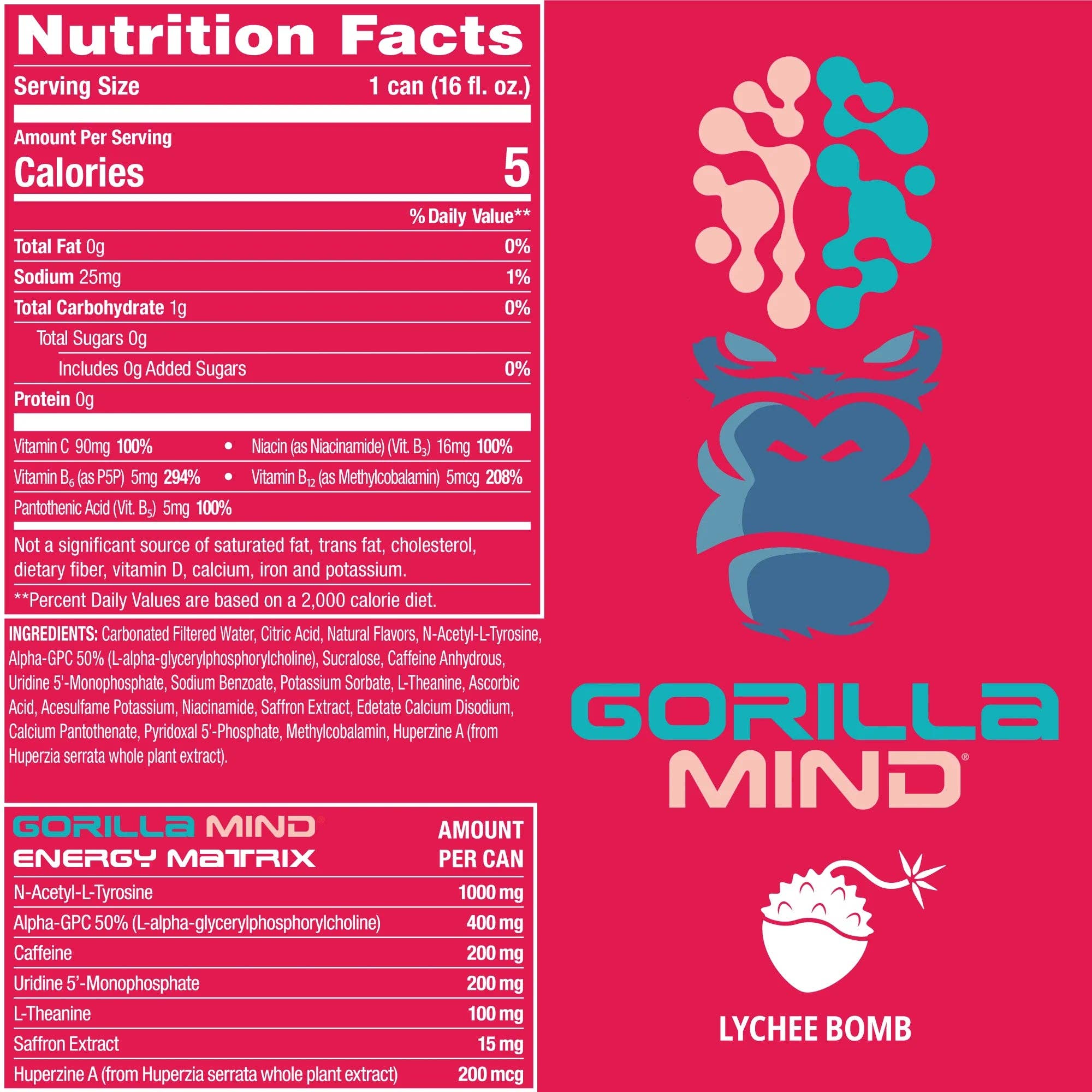 Campus Protein - Wholesale Sports/Energy Drink - Gorilla Mind Energy Drink18