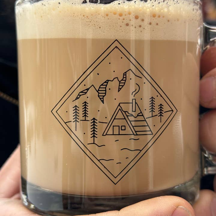 A frame mountain adventure mug ADK for wholesale by Wild Roamer