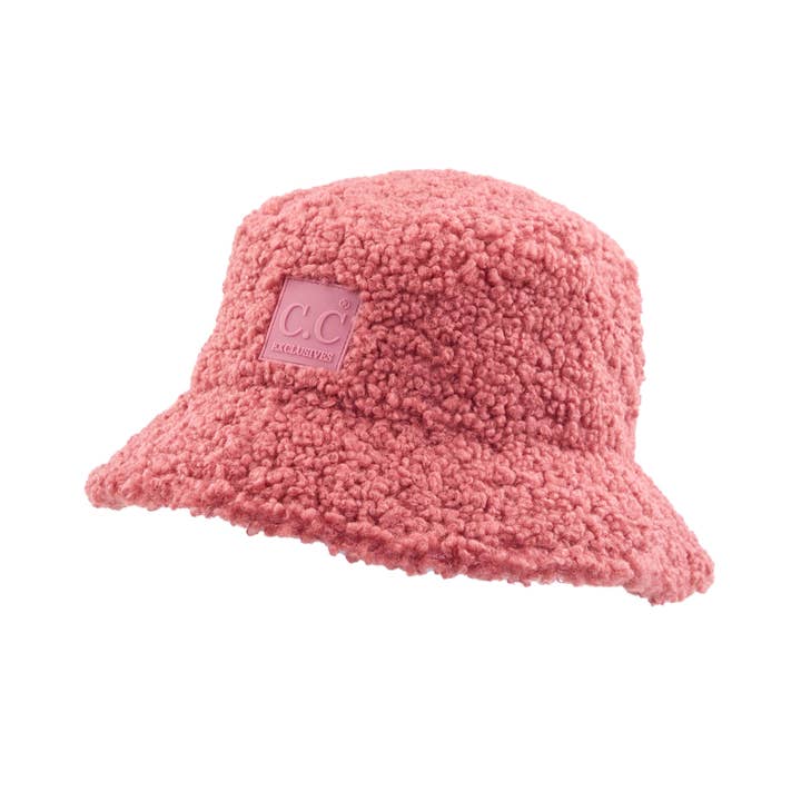 Truly Contagious - Wholesale Bucket Hat - Women's - CC Sherpa Adjustable Bucket Hat ( KP-008 )3