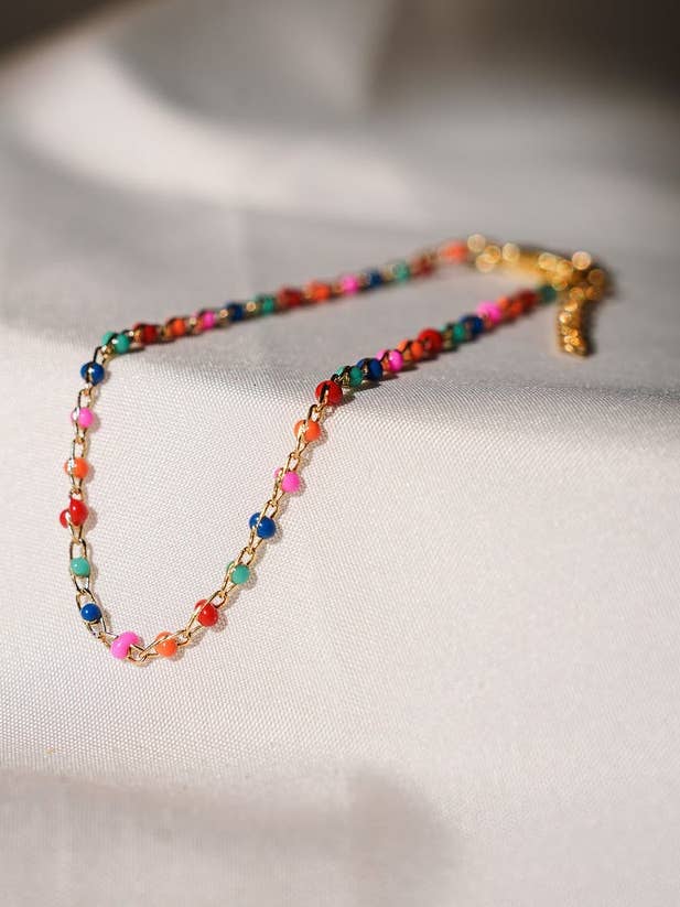 Rainbow emalje flerfarvet armbånd for engroshandel hos Asher Grey