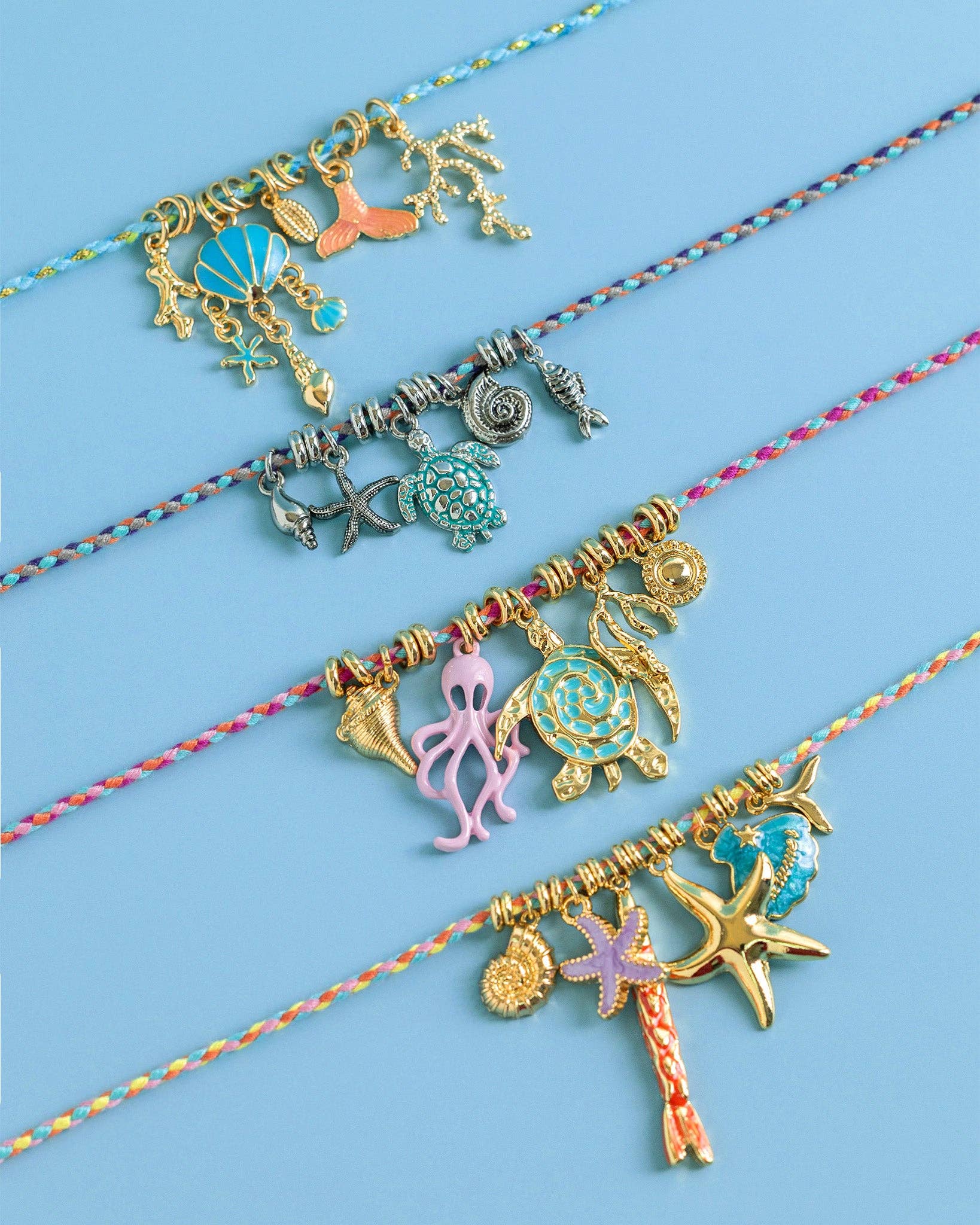 Sessori - Wholesale Pendant/Charm Necklace - Secrets of the Blue Tide Charm Necklace3