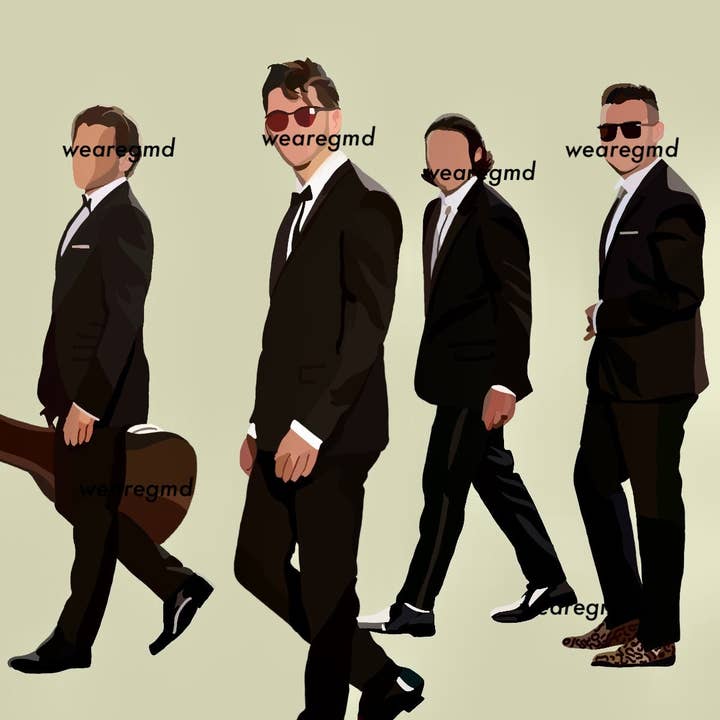 WeareGMD – Engroshandel Plakat – Arctic Monkeys Print | Alex Turner plakat | Arctic Monkeys Poster | 6x4 | A5 | A4