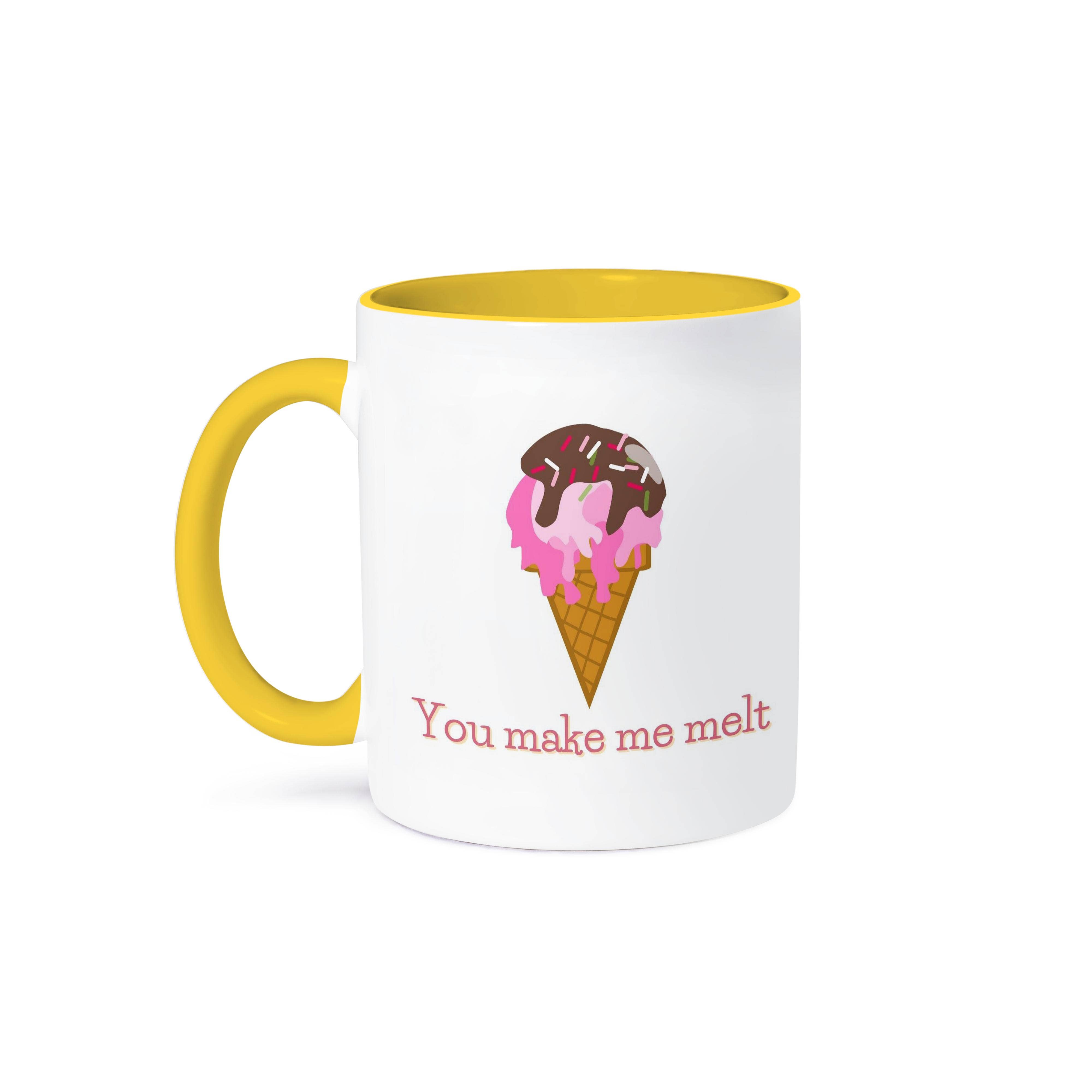 3dRose - Vendita all'ingrosso Tazza - 3dRose, Immagine di un Gelato che si Scioglie, Tazza0