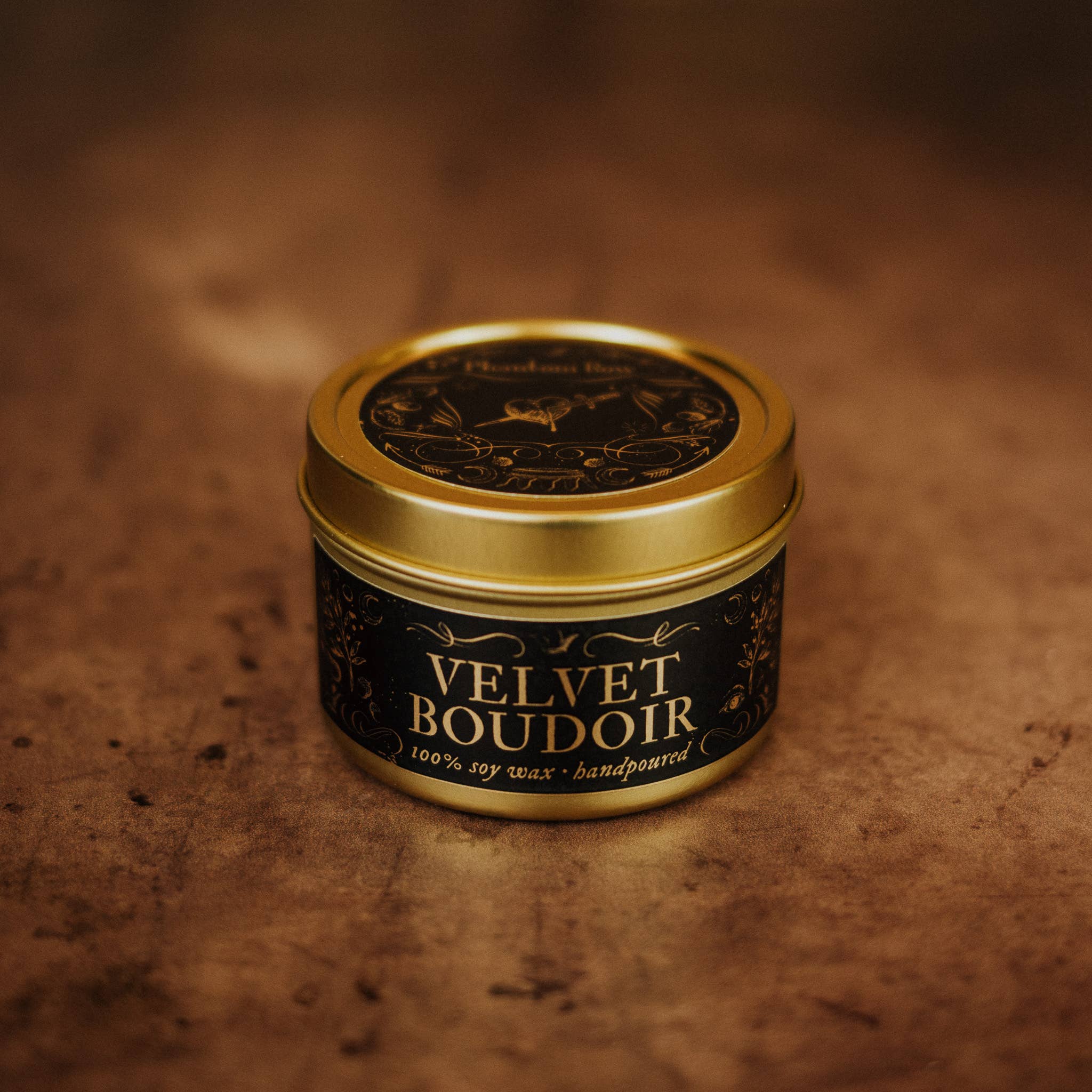 Phantom Row - Wholesale Jar/Filled Candle - Velvet Boudoir | Literary & Gothic-Inspired Jar Candle2