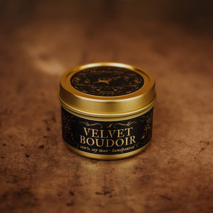 Phantom Row - Wholesale Jar/Filled Candle - Velvet Boudoir | Literary & Gothic-Inspired Jar Candle2