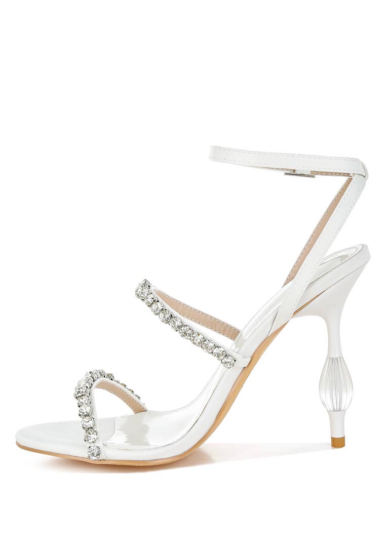 Rag Company - Wholesale High Heels - Women's - Aragon Diamante Embellished Fantasy Heel Sandals2