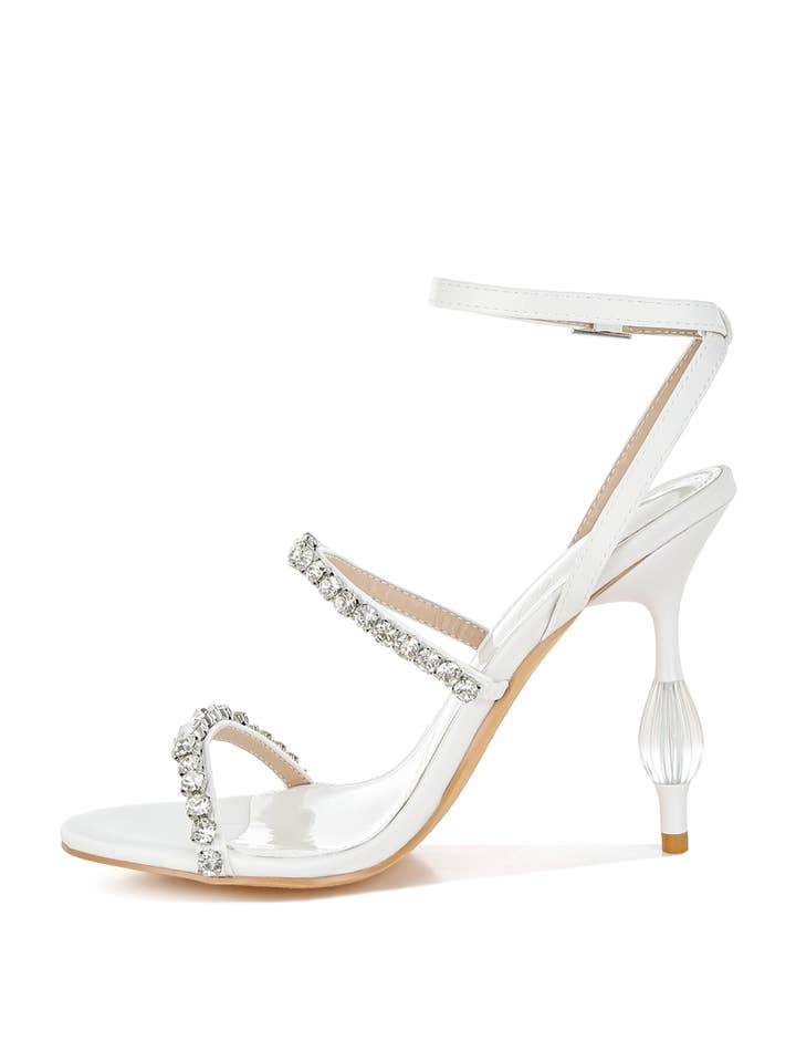 Rag Company - Wholesale High heels – Women’s - Aragon Diamante Embellished Fantasy Heel Sandals2