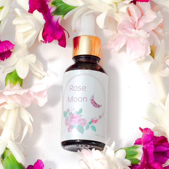 Rose Moon Oil for wholesale by Magic Potions by Simona