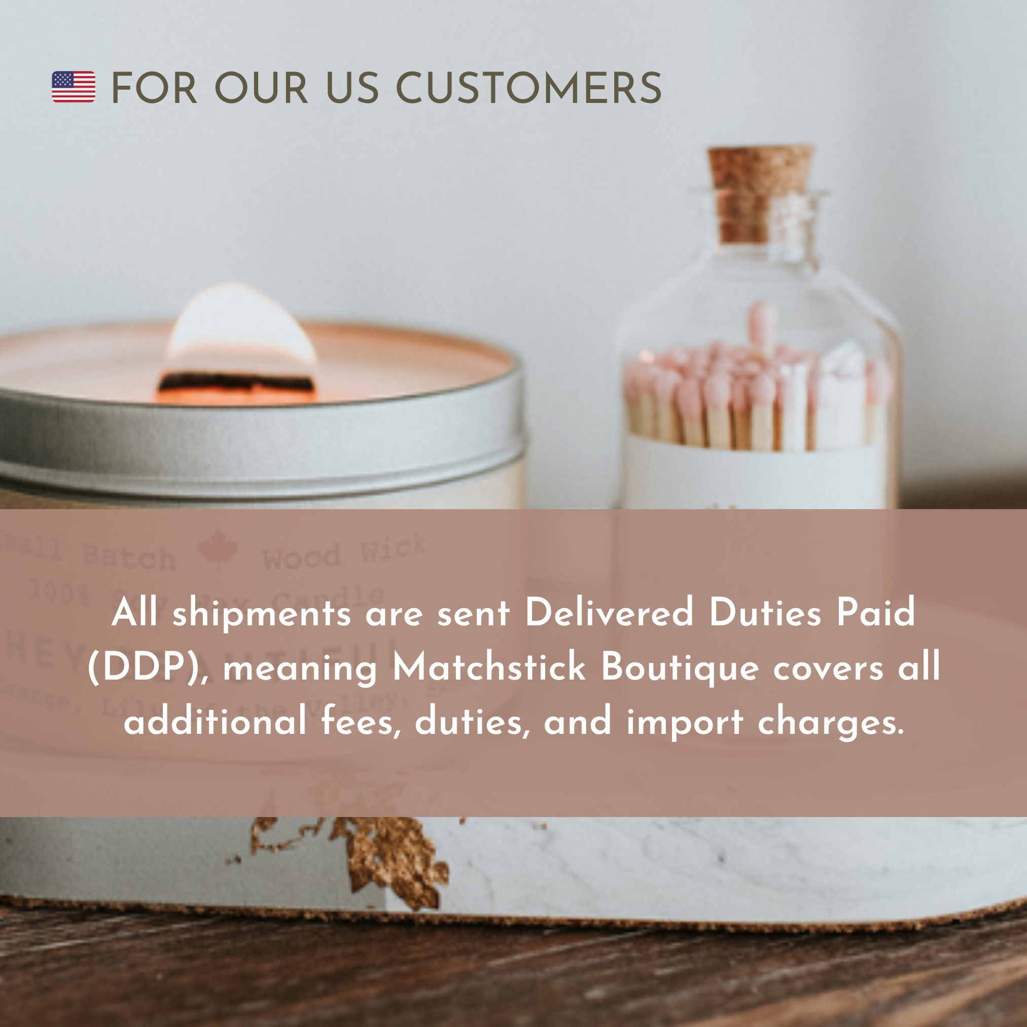 Matchstick Boutique - Vente Allumettes - Allumettes d'apothicaire : Non étiquetées7