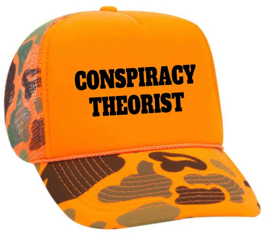 Inappropriate Trucker Hats - Wholesale Trucker Hat - Women's - Conspiracy Theorist Trucker Hat22