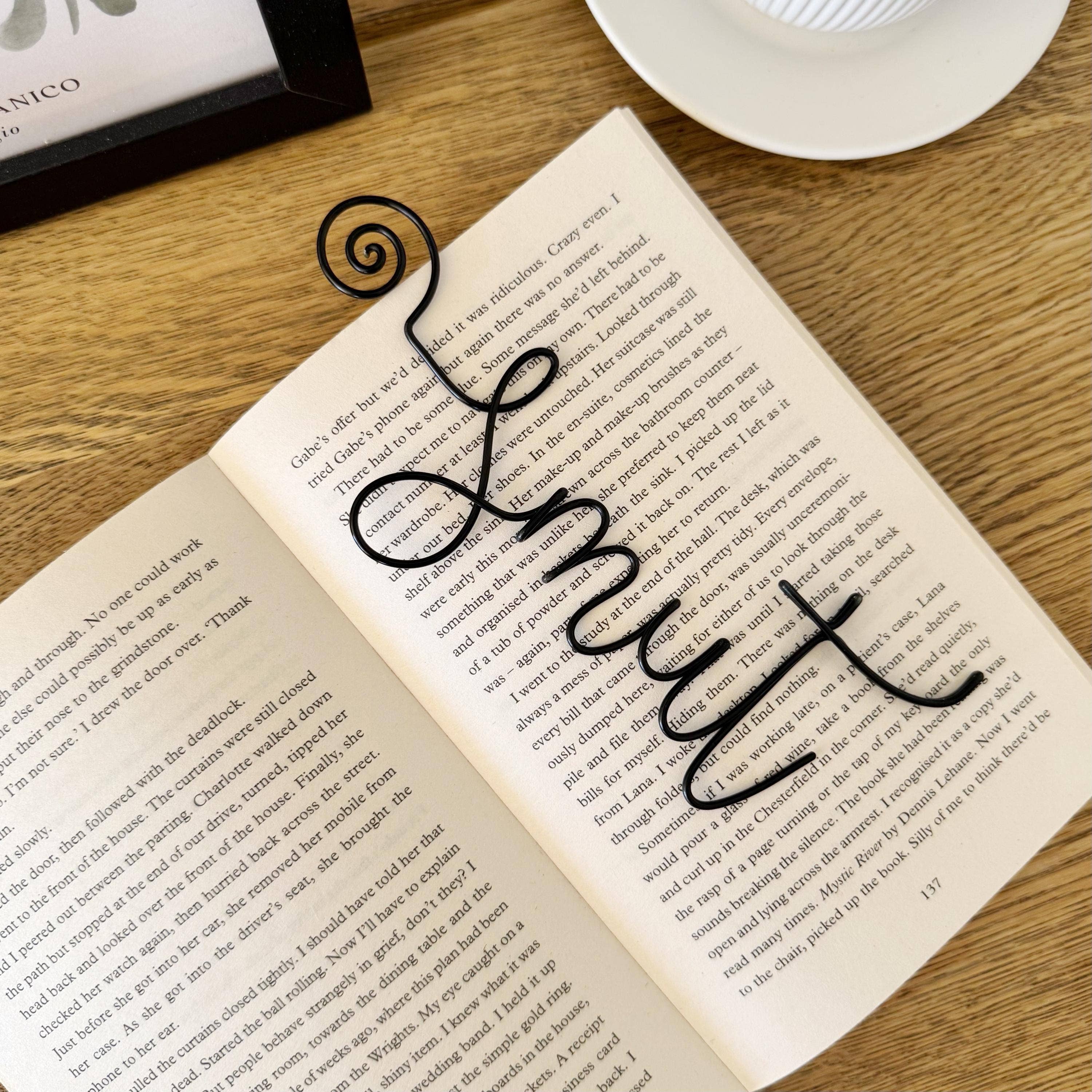 Olivin Designs - Wholesale Bookmark - Wire Bookmark and Book Clip - Smut1