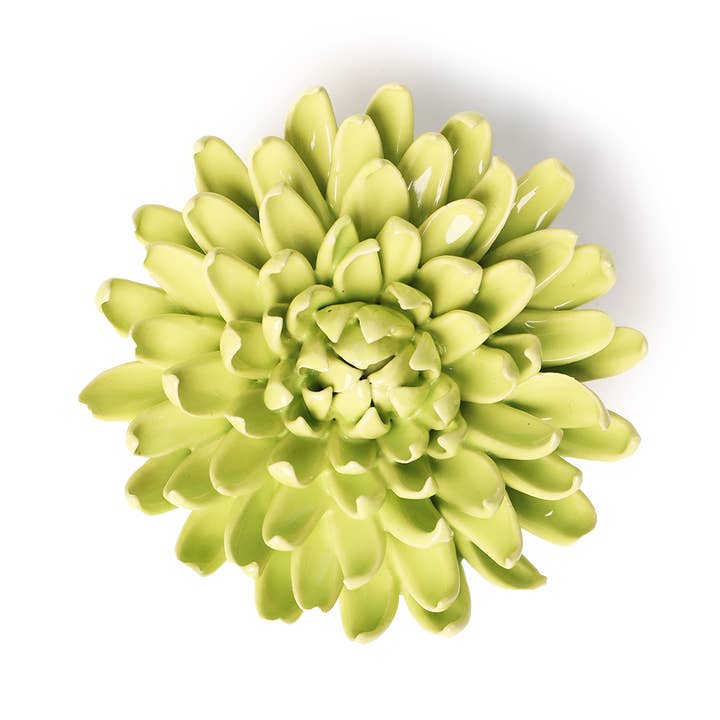 Wellness Gifts Ceramic Flowers for Peaceful Space Pompom Mum for wholesale by Chive UK