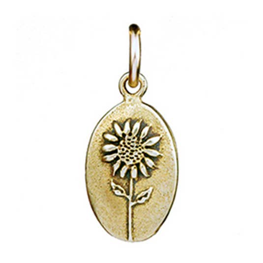 Charm ovalado girasol para venta al por mayor de Marmalade Jewellery