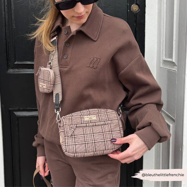 Cocopup London - Wholesale Pet Treat Bag - Dog - Treat Pouch - Pup Plaid1